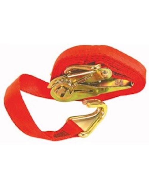 Ratchet Lashing Strap 3m With Wire Hook